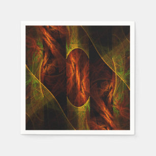 Serviette En Papier Mystique Jungle