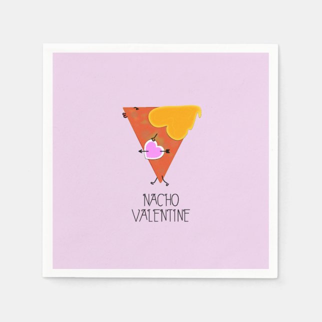 Serviette En Papier Nacho Valentine (Devant)