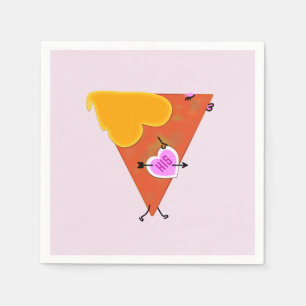 Serviette En Papier Nacho Valentine fille