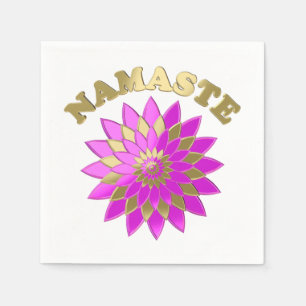 Serviette En Papier Namaste
