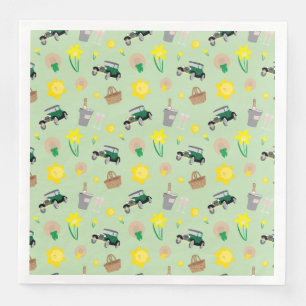 Serviette En Papier Nantucket Daffodil Weekend Papier serviettes