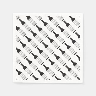 Serviette En Papier Napa Valley Villes Vins Bouteille Fournitures