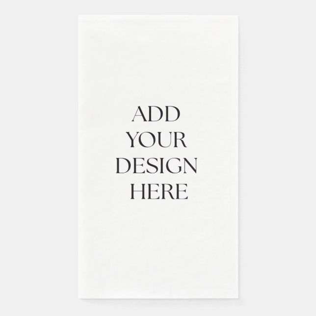 Serviette En Papier Napkin (Devant)