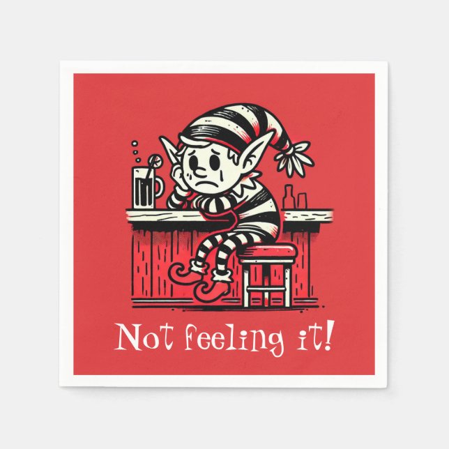 Serviette En Papier Napkin à cocktails (Devant)