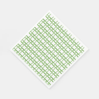 Serviette En Papier Napkin - Fibres vertes tissées