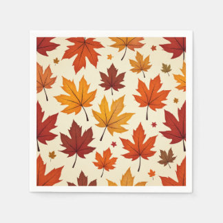 Serviette En Papier Napkin papier automne