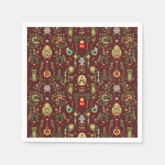 Serviette En Papier Napkin vibe Noël