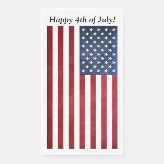 Serviette En Papier Napkins 4 juillet