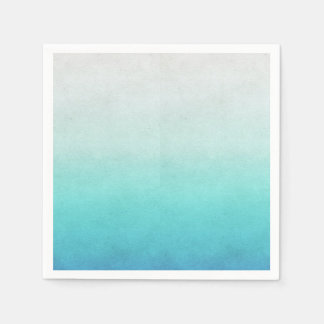 Serviette En Papier Napkins Blue Ombre Party