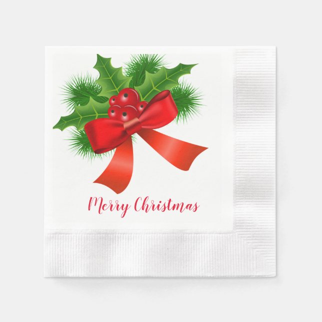 Serviette En Papier Napkins en papier de vacances (Devant)
