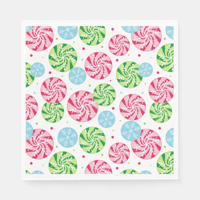 Serviette En Papier Napkins en papier de vacances (Devant)