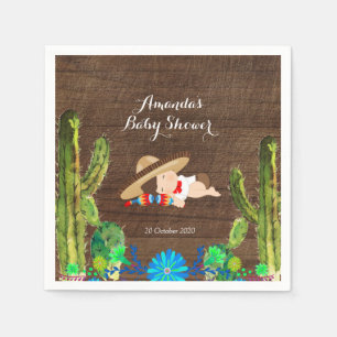 Serviette En Papier Napkins Fiesta Boy Muchachito Paper Party