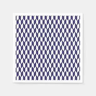 Serviette En Papier Napkins japonais bleu