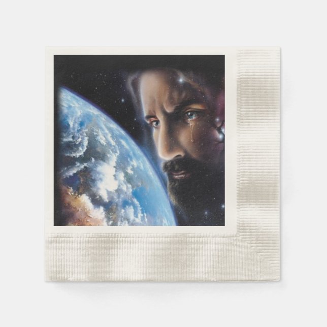 Serviette En Papier Napkins Jesus (Devant)