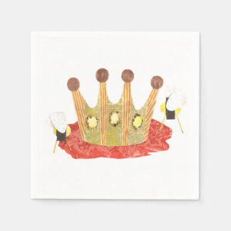 Serviette En Papier Napkins Queen Bee