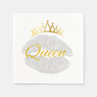 Serviette En Papier Napkins Queen Party