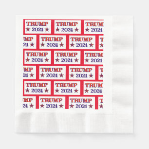 SERVIETTE EN PAPIER NAPKINS TRUMP 2024