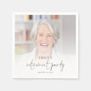 Serviette En Papier Naples de la partie de retraite de superposition p