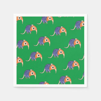 Serviette En Papier Naples Elephant Shrew