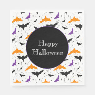 Serviette En Papier Naples en papier d'Halloween