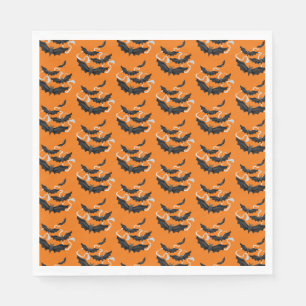 Serviette En Papier Naples en papier d'Halloween