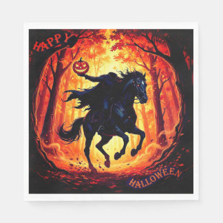 Serviette En Papier Naples en papier d'Halloween