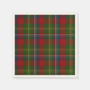 Serviette En Papier Naples en Papier Plaid Forrester Tartan