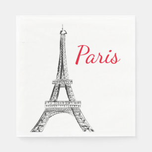 Serviette En Papier Naples en papier pour déjeuner à Paris