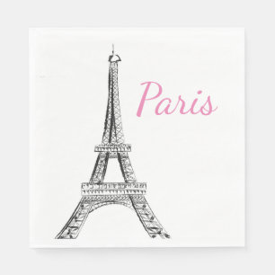 Serviette En Papier Naples en papier pour déjeuner à Paris