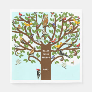 Serviette En Papier Naples Family Reunion Party