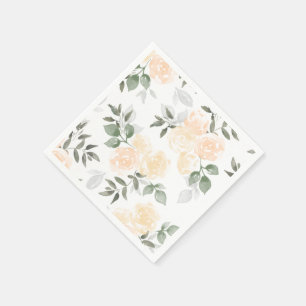 Serviette En Papier Naples Garden Blooms