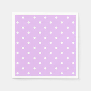 Serviette En Papier Naples Polka Pot Clair