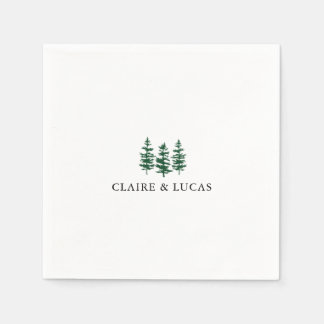 Serviette En Papier Naples Ponderosa Pines