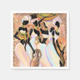 Serviette En Papier Naples pour femmes africaines