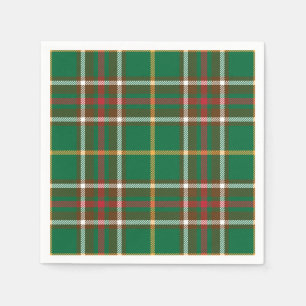 Serviette En Papier Naples tartan de Terre-Neuve