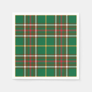Serviette En Papier Naples tartan de Terre-Neuve