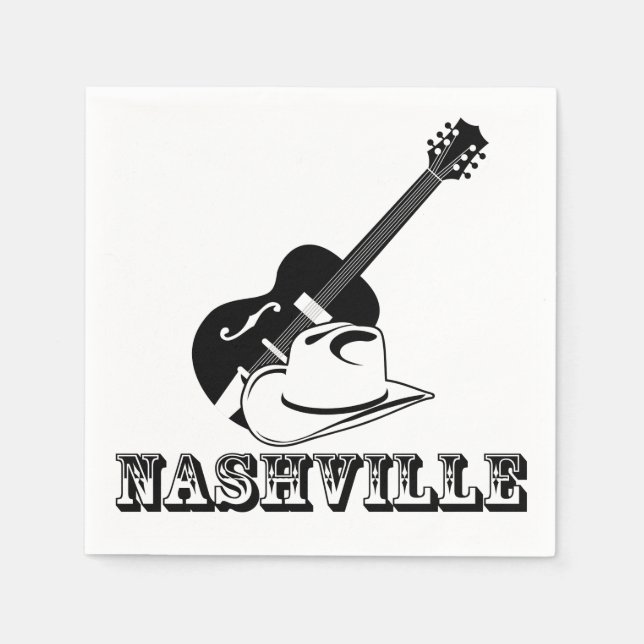 Serviette En Papier Nashville (Devant)