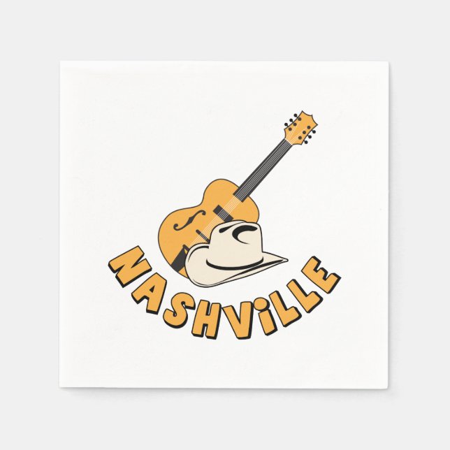 Serviette En Papier Nashville (Devant)