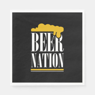Serviette En Papier Nation de la bière