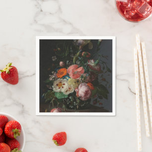 Serviette En Papier Nature morte de maître hollandais vintage Rachel R