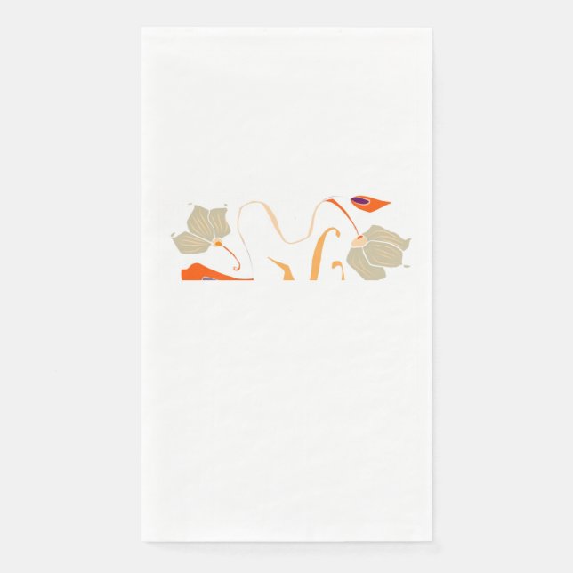 Serviette En Papier Nature paisible Papier Napkin (Devant)