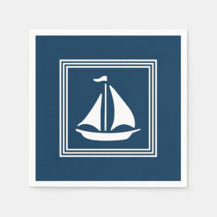 Serviette En Papier Nautical design