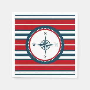 Serviette En Papier Nautical design