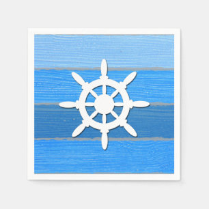 Serviette En Papier Nautical themed design