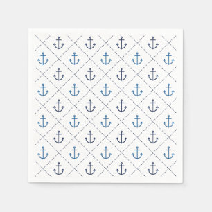 Serviette En Papier Nautique