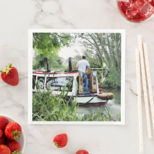 SERVIETTE EN PAPIER NAVIRES