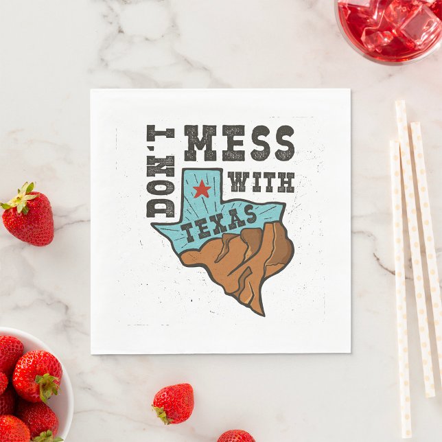 Serviette En Papier Ne pas avoir de mal avec le Texas (Créateur téléchargé)