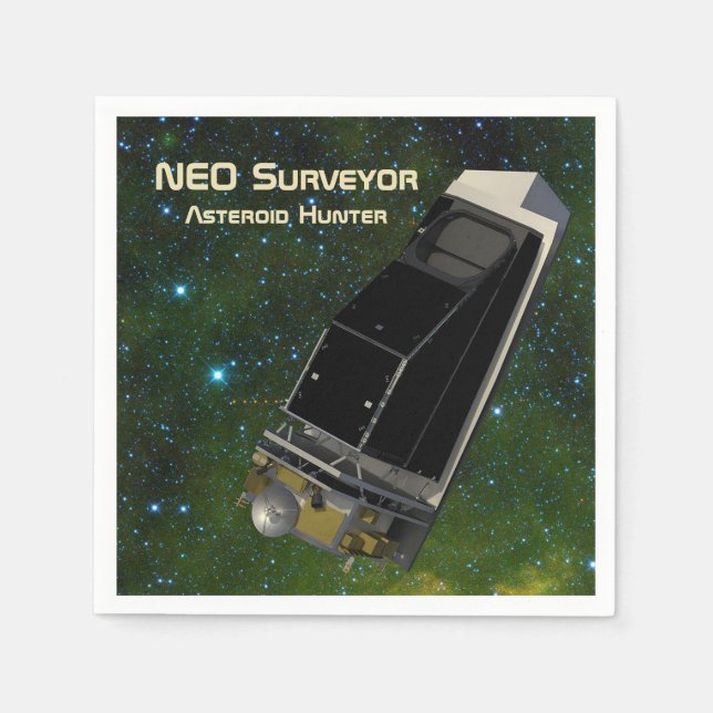 Serviette En Papier NEO Surveyor Asteroid Hunter (Devant)