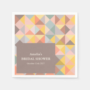 Serviette En Papier Neutres Automnales Rustiques et Terroir pour une F