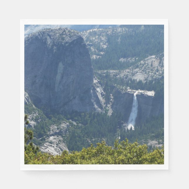Serviette En Papier Nevada Falls depuis le Panorama Trail (Devant)